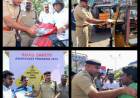 S.P முரளி ரம்பா சாலை பாதுகாப்பு விழிப்புணர்வு முகாம்: துவக்கி வைத்தார்* 