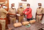 காவல்நிலையத்திற்கு நேரில் சென்று காவலர்களை பாராட்டிய துணை ஆணையர் ...