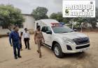 திருப்பூர் மாநகர காவல் ஆணையர் ஏ.ஜி. பாபு IPS அவர்கள்  நடமாடும் தடய அறிவியல் ஆய்வக வாகனத்தை பார்வையிட்டார்...