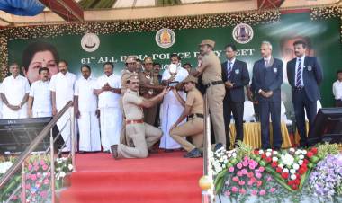 அகில இந்திய காவல்துறை சந்திப்பு தமிழக காவல்துறையினர்18 தங்கம் 10 வெள்ளி 5.  வெங்கலம்   மொத்தம் 33 பதக்கம் வென்று முதலிடம்