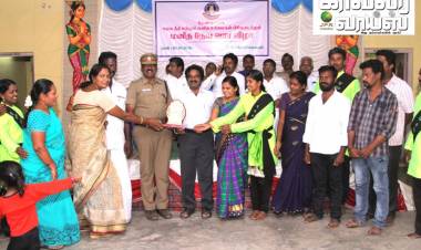 மனிதநேய வார விழா 2020, காவல் துணை கண்காணிப்பாளர் கிருஷ்ணசாமி தலைமையில் நடைபெற்றது...