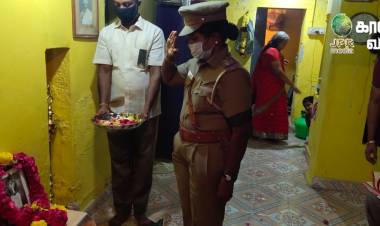 காவலர் வீரவணக்க நாள் நெகிழ செய்த நெல்லை மாநகர காவல்துறை...