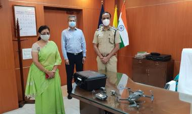 கோவை மாநகர காவல் சரகத்திற்கு அதிகத்திறன் வாய்ந்த Drone Camera முக்கிய நிகழ்வுகளை கண்காணிக்க...