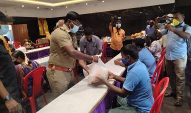 பார்வையற்றோருக்கு கண்களாக செயல்படும் புனித தோமையர் மலை மாவட்ட காவல் துறை!