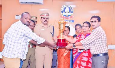 காவலர்களை ஊக்கப்படுத்தி வரும் அரியலூர் மாவட்ட காவல்துறை கண்காணிப்பாளர்…