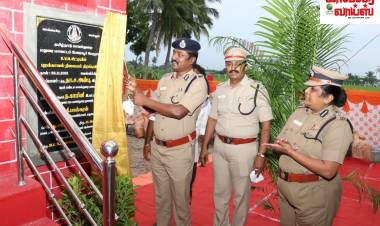 தென் மண்டல காவல்துறை தலைவர்  அன்பு இ.கா.ப. பேரையூர் புறக்காவல் நிலையத்தை இன்று திறந்து வைத்தார்...