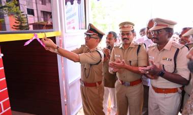 கண்காணிப்பு கேமராக்கள் மையம் நெல்லை மாநகரகாவல் ஆணையர் அவினாஷ் குமார் IPS திறந்து வைத்தார்...