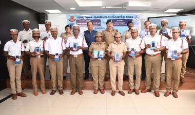 போக்குவரத்து விதிமீறல்களுக்கான நேரடி அபராதம் செலுத்தும்  திட்டத்தை ஆவடி காவல் ஆணையாளர் அவர்கள் இன்று துவக்கி வைத்துள்ளார்...
