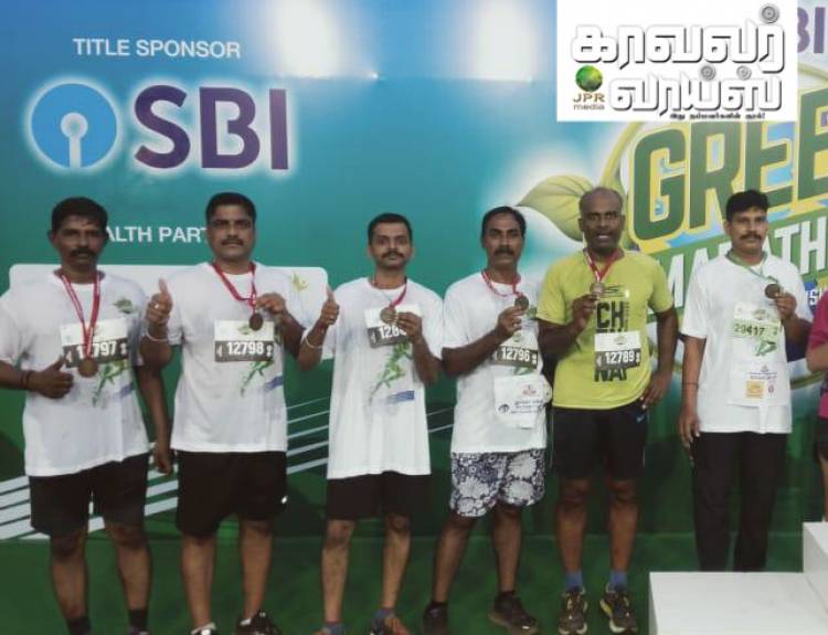 சென்னையில் SBI நடத்திய SBI Green மாரத்தான் 2020 நிகழ்ச்சி...