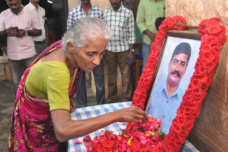 நேர்மை ஆய்வாளருக்கு  நினைவஞ்சலி...