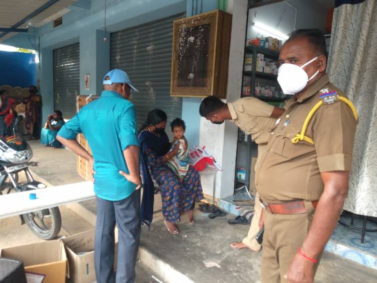 ஊரடங்கில் உயிருக்கு போராடிய குழந்தை காப்பாற்றிய திருவாரூர் மாவட்ட காவல்துறையினர்...